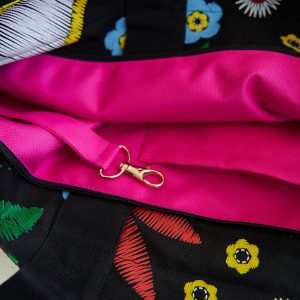 Torba bawełniano – ortalionowa z indywidualnym wzorem