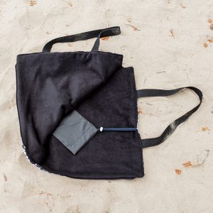 Torba 3 w 1 – czarny polar
